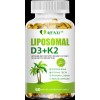 MENXI Liposomal Vitamin D3 5000 IU K2 MK7 100 mcg,