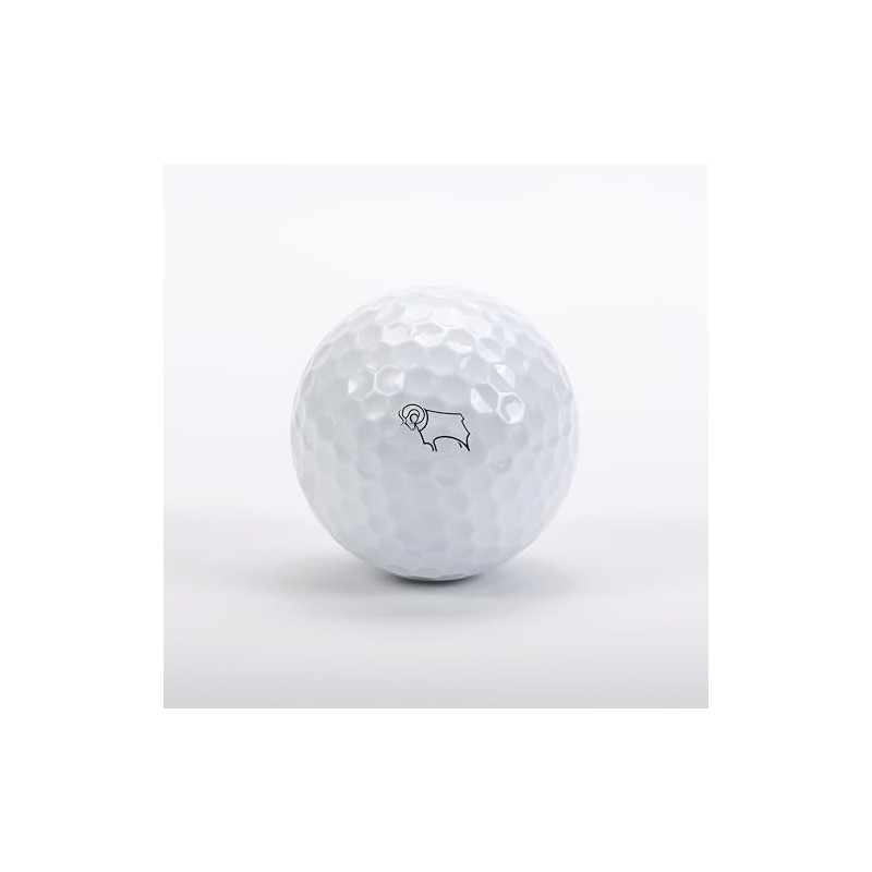 CaddyGolfStamps Derby County The Rams FC Football Design Golf Ball