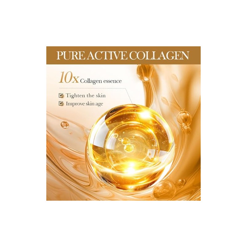 Sérum Facial Colágeno para el rostro, 30pcs Deep Collagen Serum
