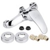 Shower Mixing Valve for Bathroom – G1/2 Wall-Mounted Copper Hot