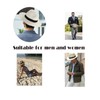 Eight Space Women's Men's Panama Hat, Rollable UV Sun Hat,