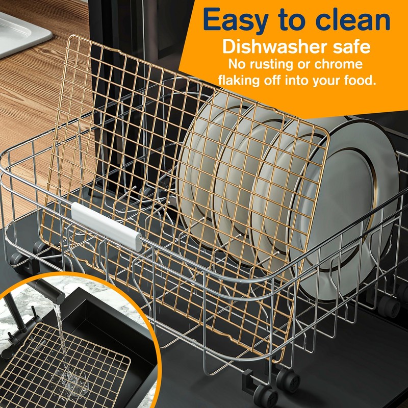 2-Pack Cooling Racks for Cooking and Baking - 10" x