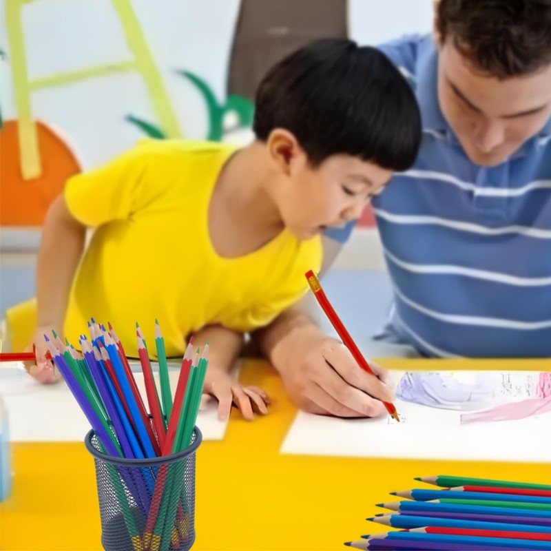 LCPQMZGH 48 Pcs Erasable Checking Pencils, Pre-Sharpened, for Marking, Coloring,