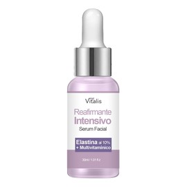 Vitalis Sérum Facial con Elastina 10% – Hidratante Reafirmante de Textura Ligera, Aporta Suavidad y Luminosidad Natural – Ideal para Uso Diario – 30 ml
