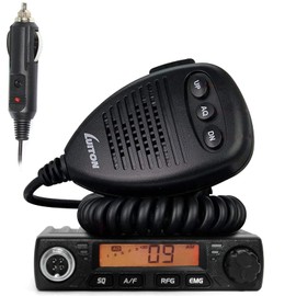 Mini Small CB Radio LT-198 Compact Design with External Speaker Jack,VOX Function Easy to Read LCD Display Compatible with 12-24V Voltage