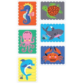 Mudpuppy Under The Sea Puzzle Sticks, Multicolor