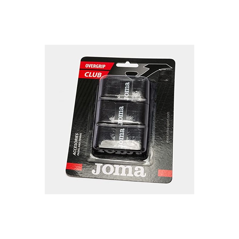 Joma One Size Overgrip Club, Black, One Size