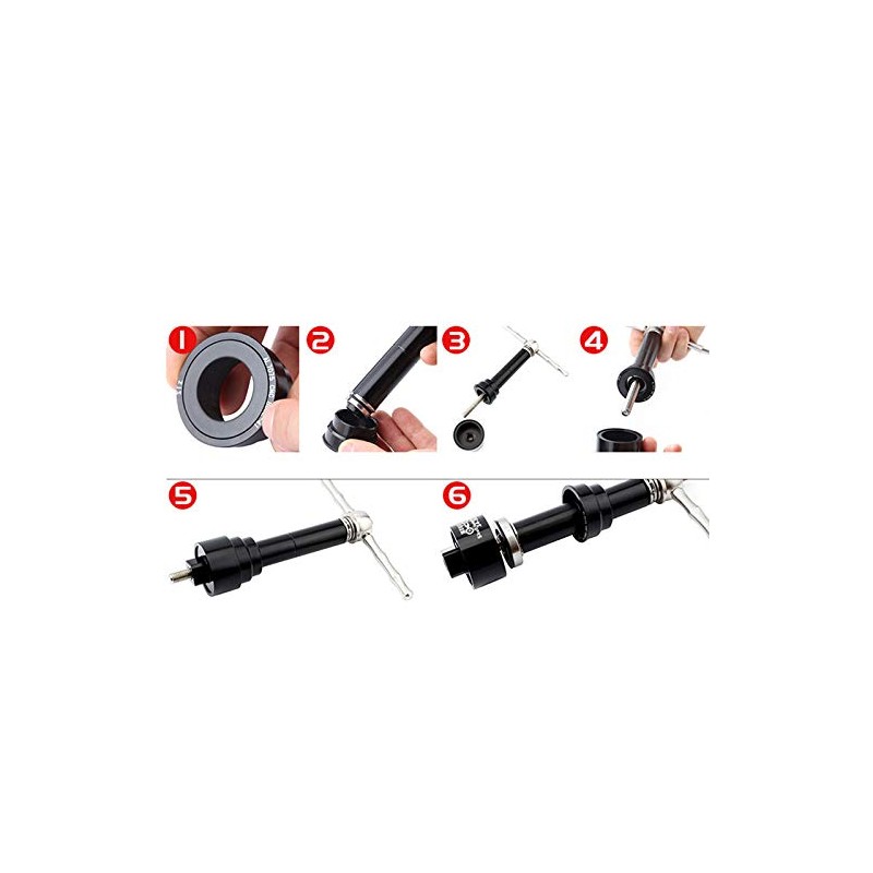 Professional Bicycle Bearing Press Kit Bike Bottom Bracket Install Removal