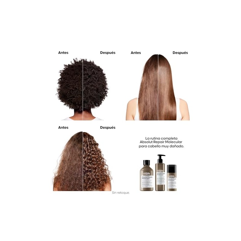 L'Oréal Professionnel Absolut Repair Molecular Shampoo 300ml