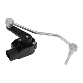 Partuto Air Suspension Ride Height Level Sensor No.3W0941286C - Car Front Right Headlight Level Sensor - for Bentley for Continental GT Metal Black - 1 Pc