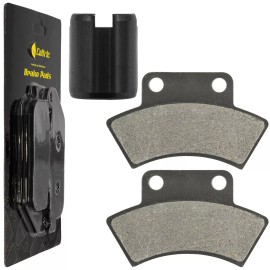Caltric Rear Brake Caliper Piston And Pads For Polaris Magnum 425 2X4 4X4 6X6 1995-1998