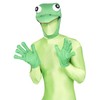 Smiffys Frog Kit, Green with Hood & Gloves, Party Animals