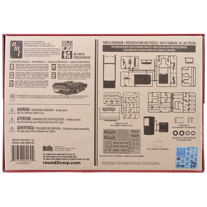 DCD Skill 2 Model Kit 1964 Oldsmobile F-85 AWB "Streaker"