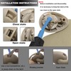 NHILES Driver Left Side Sun Visor Replacement Fits for Honda