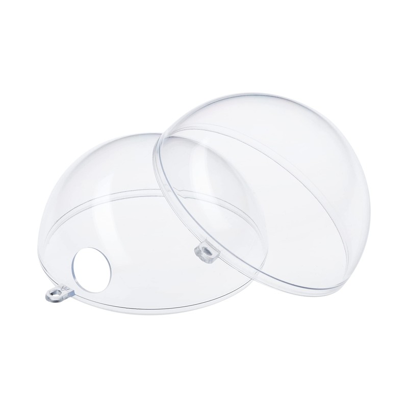 Acrylic Ball with Hole for String Lights, Diameter Approx. 16