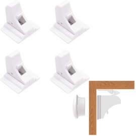 DFsucces Baby Guard, Child Lock, Stopper, Drawer Lock, Cabinet Lock, Includes Screws, Safety Magnetic, Easy to Open and Close, Child Safety Lock, Prevents Babies, Kids, Pet Pranks, Child Safe,