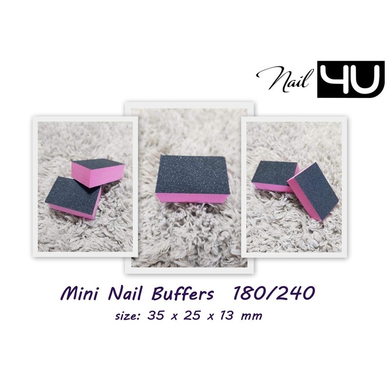 Professional Mini Nail Buffers Set for Acrylic Gel Tips by