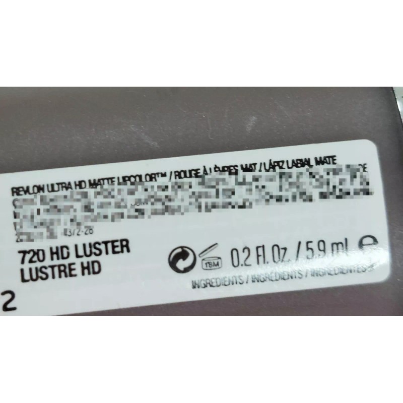 Revlon Labial Revlon Ultra Hd Matte Metallic 720 Hd Luster