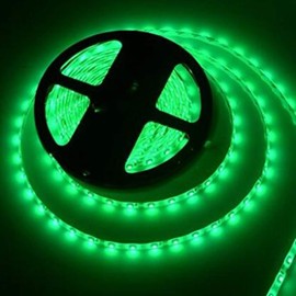 Velain 12V LED Strip Light Green,16.4ft Waterproof Flexible Rope Light, 300LEDs SMD5050 Tape Ribbon Light for Home,Party,Bedroom,12V Power Supply Not Included