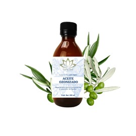 Aceite Ozonizado 185 mEq regenera la piel antioxidante, disminuye arrugas, revitaliza, regenera, hidrata y suaviza la piel. (250 ML)