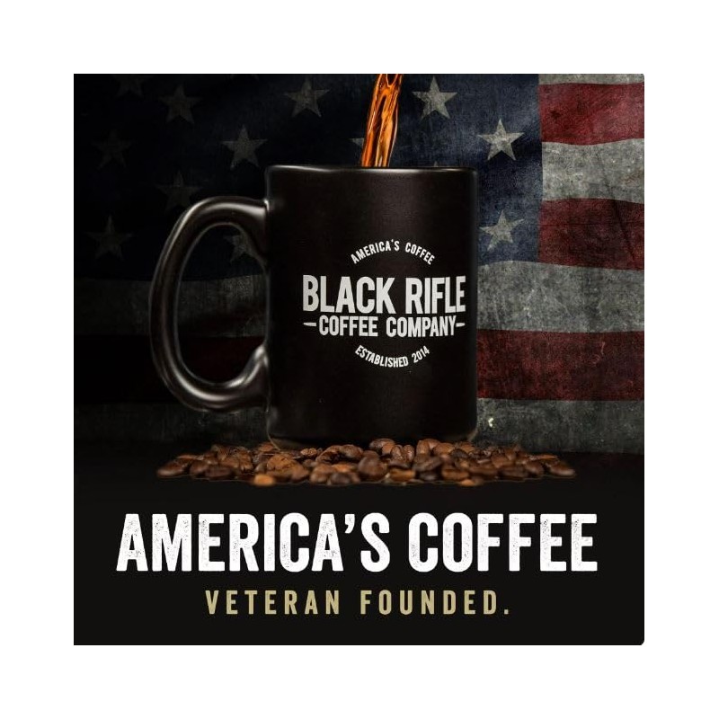 Black Rifle Coffee Company Vanilla Bomb Roast, Medium Roast Ground