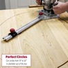 Milescraft 1219 Circle Guide Kit- Precision Router Circle Cutting Jig