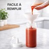 PARENCE. Set di 3 bottiglie di salsa, 150 ml –
