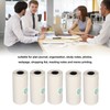 5 Rolls Adhesive Thermal Paper 2.2in Long 1in Wide Printing