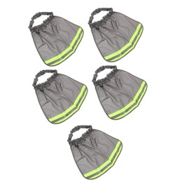 Operitacx 5pcs Breathable Hard Hat Neck Shade Reflective Mesh Sun Cover for Construction Workers UV Protection for Neck Lightweight Comfortable for Outdoor Use