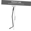 WHAMVOX 1pcs Iron Whammy Bar for Electric Guitars Single Tremolo