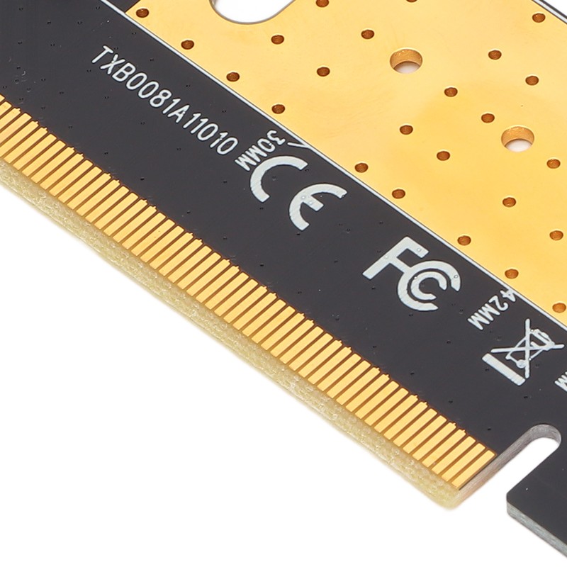 M.2 to PCIE Adapter 8GB/S Speed PCIE X16 Slot 2280/2260/2242/2230