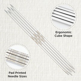 KnitPro Nova Cubics Double Pointed Needles 5" (12.5cm) | 3.00mm