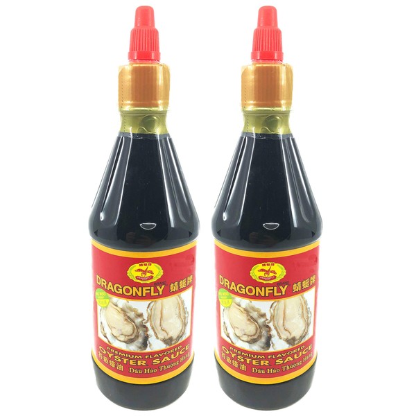 Dragonfly Premium Oyster Sauce 15.21 Fl Oz (Pack of 2)