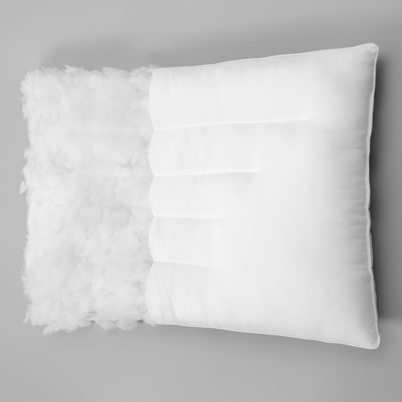 Pozino Flat Thin Pillows for Sleeping - Queen Size 1