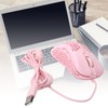 Wired Mouse Hollow Hole Design 3200dpi Lightweight NonSlip Optical Gaming