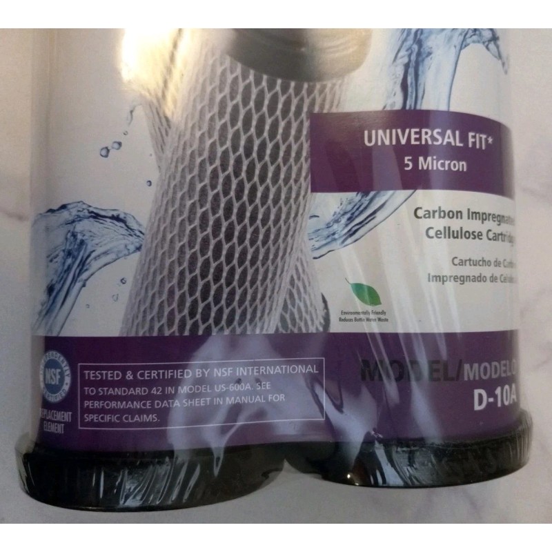 Culligan Basic Filtration Replacement Cartridges D-10A 2 Pack New