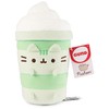 GUND Pusheen Sips Matcha Latte Plush, Matcha Tea, Toy Dessert