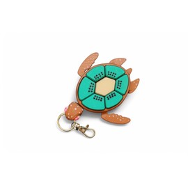 Kiwi Turtle Clicker Keychain – Fun Fidget for ADHD, Autism & Stress Relief