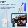 2025 WiFi Extender – Powerful 1200Mbps Dual Band (5GHz/2.4GHz) Signal