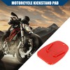 Hihaha Motorbike Kickstand Pad Support Pad Side Stand Extension Pad
