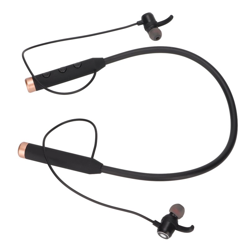 GYMF1 Neckband BT Earbuds Stable Ergonomic Portable Wireless Earbuds for