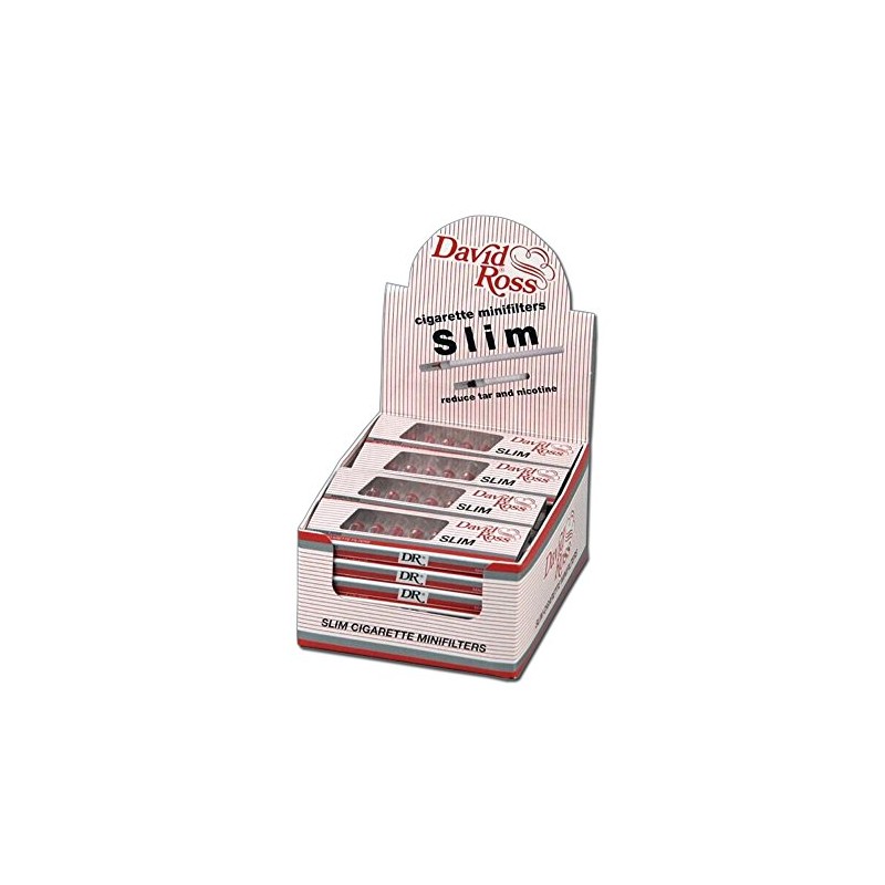 David Ross Minifilter Slim 5mm Inhalt 24x10 Minifilter