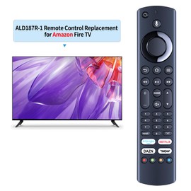 PZL New ALD187R-1 Voice Replacement Remote Control for Grundig AMZ TV 43/55/49/65GUB7062 43/55/65VOE71, for Toshiba TV CT-8566 CT-8565 CT-8570 55CF630