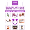 Sculpey Polyform Super Sculpey Ultralight White, Lightweight, Non Toxic. Soft,