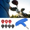 Portable Quality Golf Clubs Head Wrench Accessory with 7 Weight