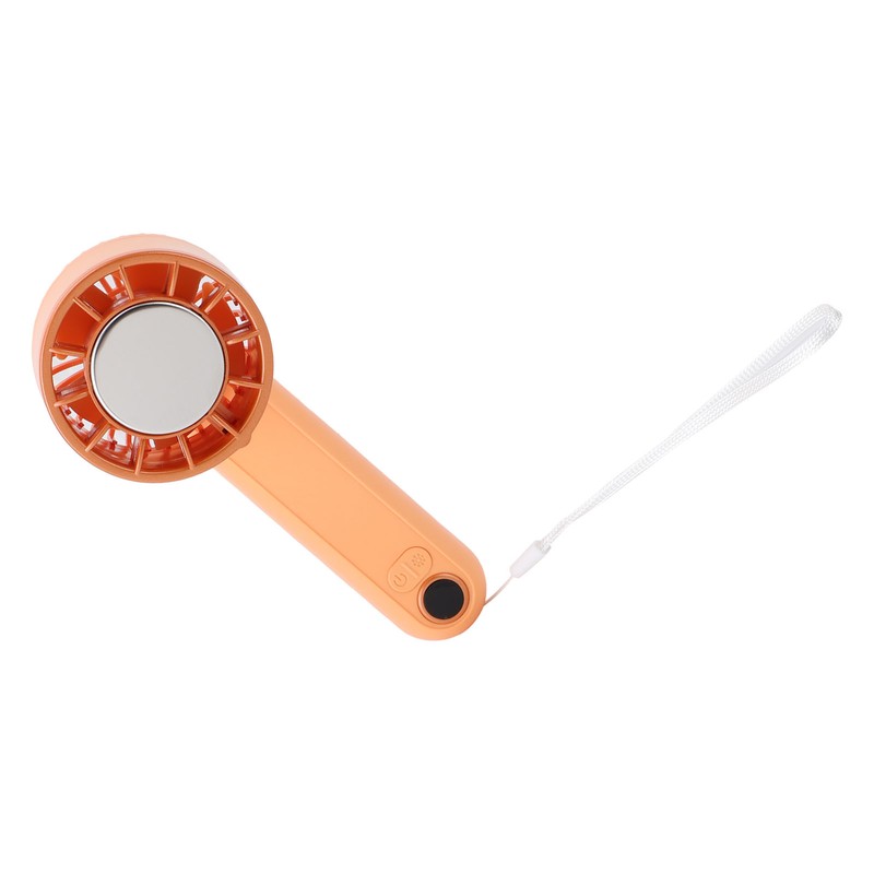 Portable Handheld Fan Foldable LED Display Rechargeable Handheld Pocket Fan