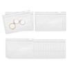 PATIKIL PVC Jewelry Bags, 25 Pcs 4" x 3" Jewelry
