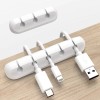 INCHOR White Cable Clips 2 Packs Cable Straps for Desk