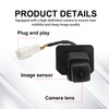 Hoypeyfiy 39530T0AA01 Rear View Backup Camera Parking Assist Cam Replacement
