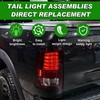 Lochnchn LED Tail Lights Compatible With 2013-2018 Dodge Ram 1500
